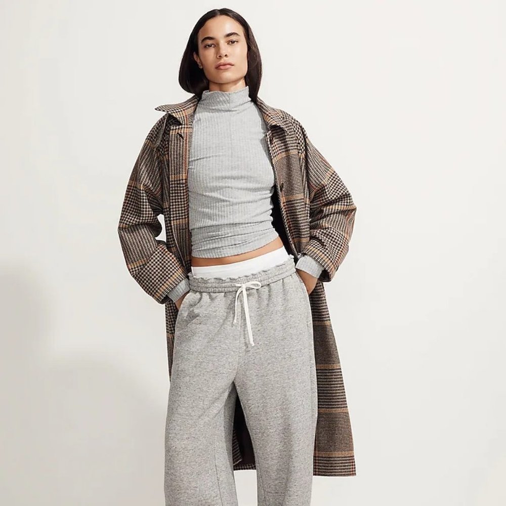Madewell MWL Brushed Rib Long-Sleeve Turtleneck Top Size XXS